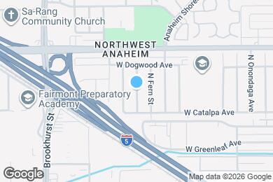 Map image of the property - 927 N Garden St