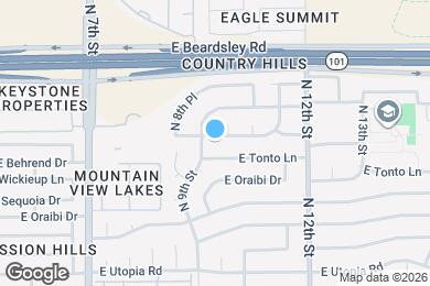 Map image of the property - 909 E Marco Polo Rd