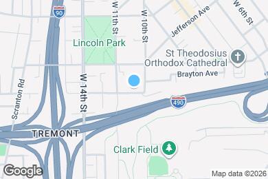 Map image of the property - 1018 Auburn Ave