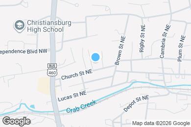 Map image of the property - 290 Perry St NE