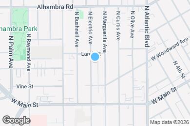 Map image of the property - 212 N Electric Ave