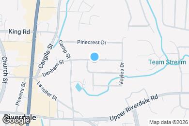 Map image of the property - Room in Single Family Home on Denham St