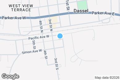 Map image of the property - 231 2nd St