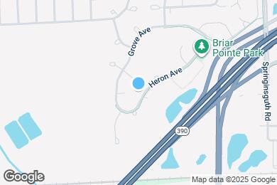 Map image of the property - 1934 Heron Ave