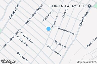 Map image of the property - 601 Ocean Ave