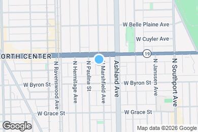 Map image of the property - 3936 N Marshfield Ave