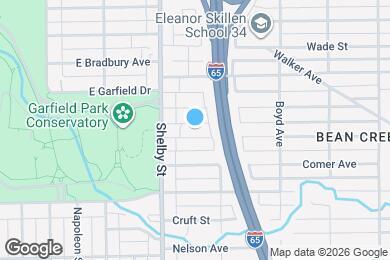 Map image of the property - 1202 Hoefgen St