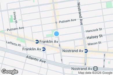 Map image of the property - Room in Shared 5 bed/2.5 bath home in Bedford-Stuyvesant