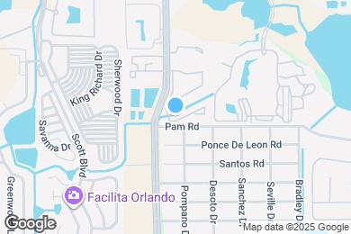 Map image of the property - 2727 N Poinciana Blvd