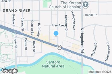 Map image of the property - 141 Spartan Ave