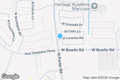 Map image of the property - 18166 N Jameson Dr