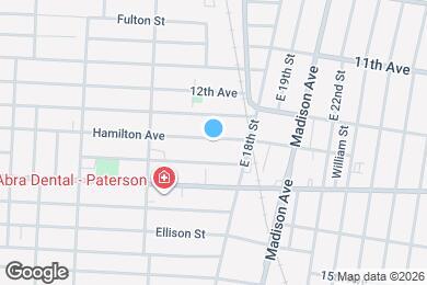 Map image of the property - 354 Hamilton Ave