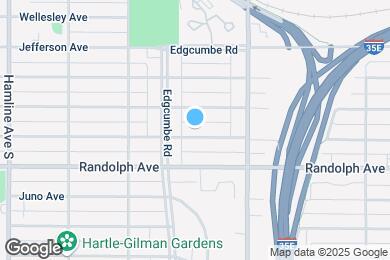 Map image of the property - 1155 W James Ave