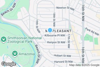 Map image of the property - 1811 Kilbourne Pl NW