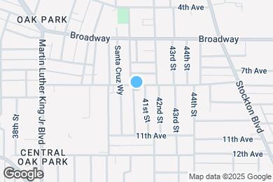Map image of the property - 3309 San Jose Way