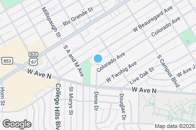 Map image of the property - 2830 Colorado Ave