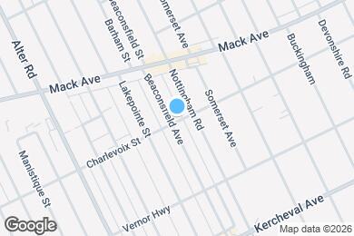 Map image of the property - 1400 Beaconsfield Ave