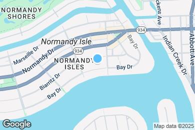 Map image of the property - 1135 Bay Dr