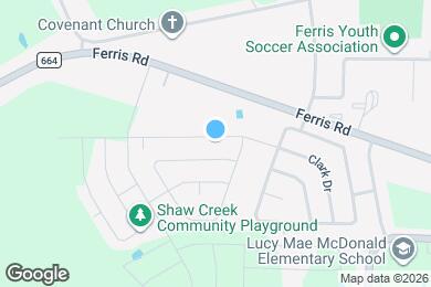 Map image of the property - 824 Clark Dr