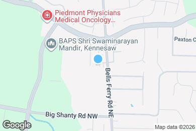 Map image of the property - 3313 Chastain Landings Ct