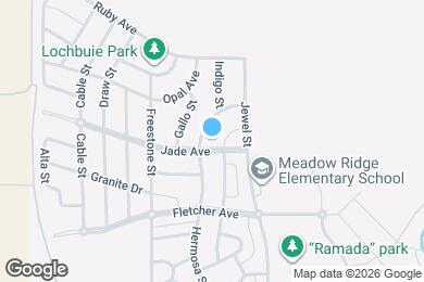 Map image of the property - 1733 Jade Ave