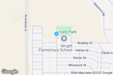 Map image of the property - 2125 N Avenue J