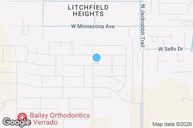 Map image of the property - 19694 W Turney Ave