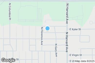 Map image of the property - 3123 E Xyler St