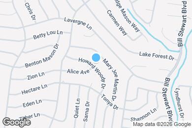 Map image of the property - 119 Howard Woody Dr