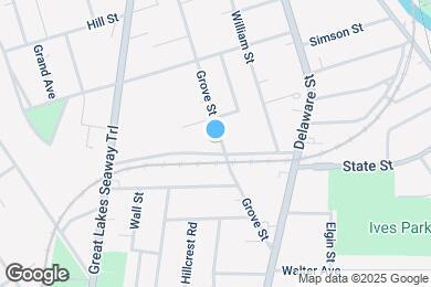 Map image of the property - 240 Grove St