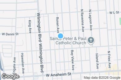 Map image of the property - 1034 Ronan Ave