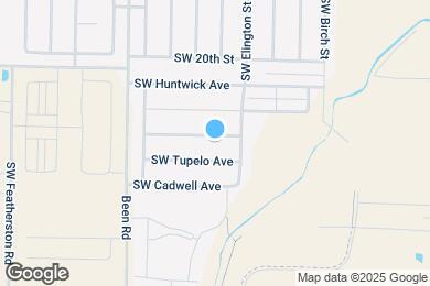 Map image of the property - 2301 SW Worthington Ave