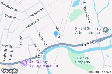 Map image of the property - 117 Arlington St