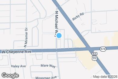 Map image of the property - 3220 N Michael Way