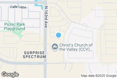 Map image of the property - 16215 W Camino de Oro
