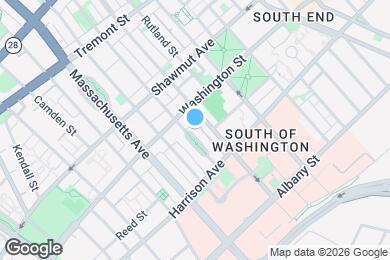 Map image of the property - 6 Worcester Sq