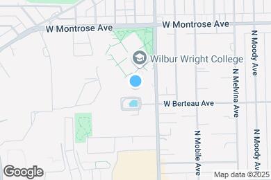 Map image of the property - 6430 W Berteau Ave