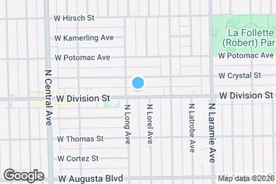 Map image of the property - 5352 W Division St