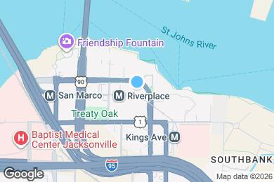 Map image of the property - 1478 Riverplace Blvd