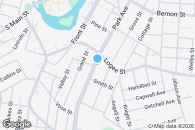 Map image of the property - 580 Park Ave