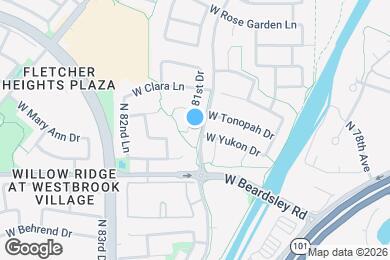 Map image of the property - 20311 N 81st Dr