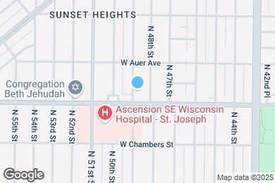 Map image of the property - 3122 N 49th St