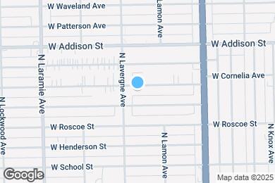 Map image of the property - 4939 W Cornelia Ave