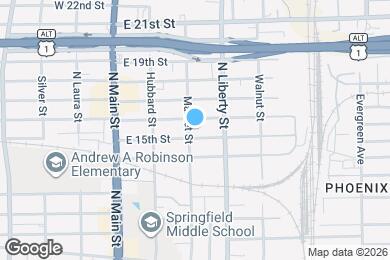 Map image of the property - 2511 N Market St
