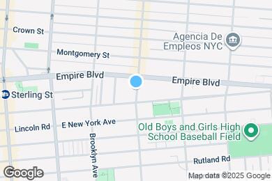 Map image of the property - 446 Kingston Ave