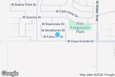 Map image of the property - 2565 W Fairview Dr