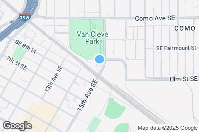 Map image of the property - 825 15th Ave SE