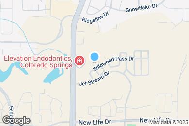 Map image of the property - 1710 Wildwood Pass Dr