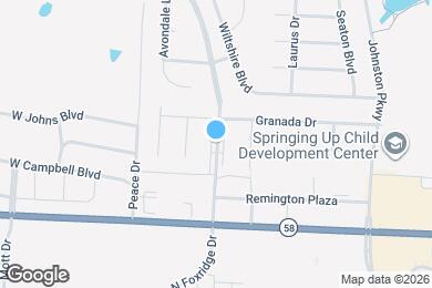 Map image of the property - 504 N Foxridge Dr