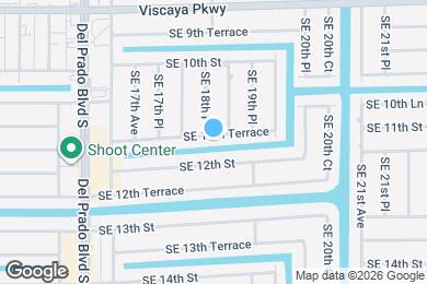 Map image of the property - 1822 SE 11th Terrace